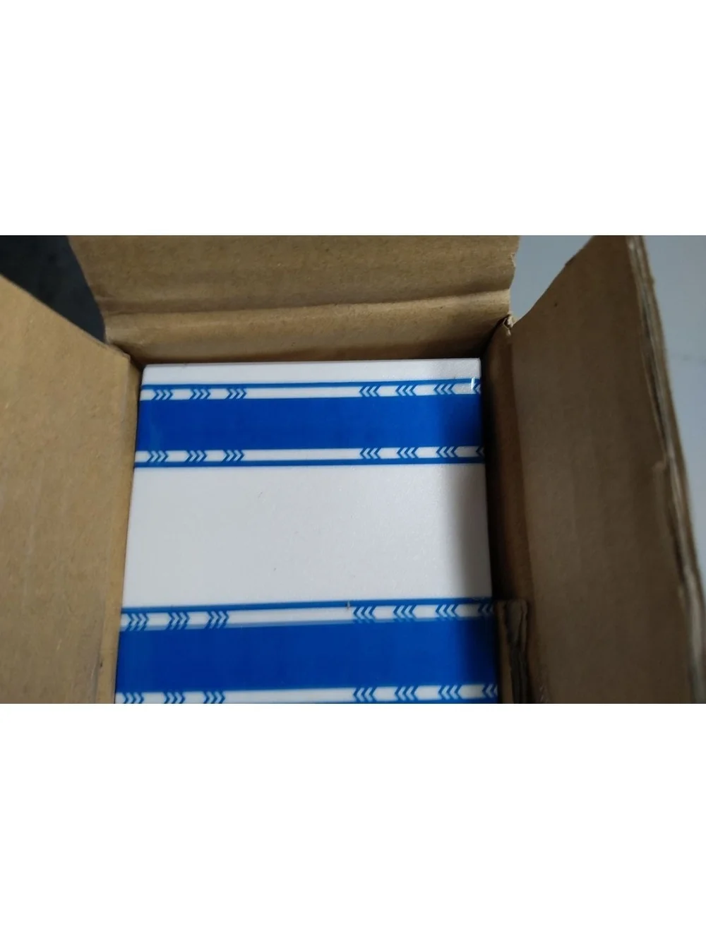 Zebra Window Roller Shade - White